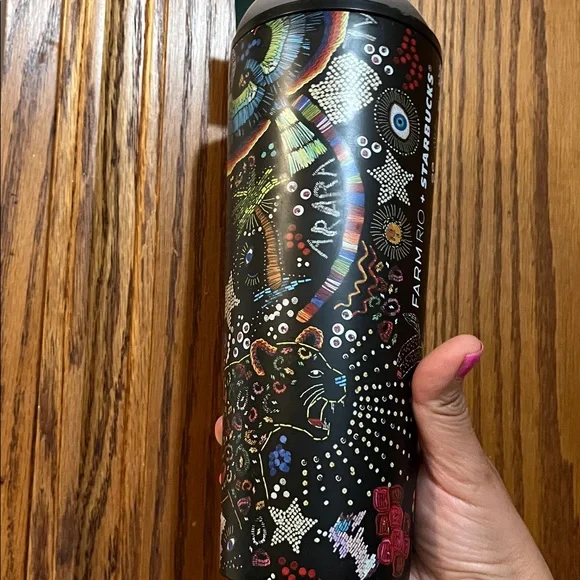 FARM Rio Starbucks | Artistic Black Tumbler - Picture 7 of 9